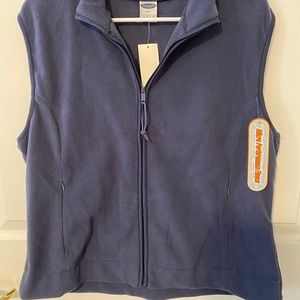 NWT Old Navy fleece vest - dark blue